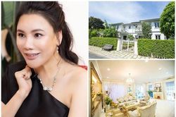 Ngây ngất biệt thự 600 m2 phong cách hoàng gia của Hồ Quỳnh Hương