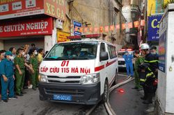 Cháy nhà 3 người chết ở Hà Nội: Hai nạn nhân là trẻ em