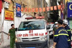 Hà Nội: Cháy nhà ống, 3 người trong một gia đình tử vong thương tâm