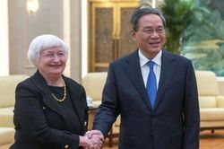 Bộ trưởng Tài chính Mỹ thăm Trung Quốc: Hy vọng 'nhìn thấy cầu vồng sau mưa'