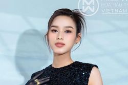 Chẳng cần diện giày cao gót, Hoa hậu Đỗ Thị Hà vẫn khoe được đôi chân dài trứ danh