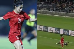Hoàng Thị Loan lừa bóng như Messi, Thanh Nhã bứt tốc như cơn lốc khiến hậu vệ New Zealand ngã nhào