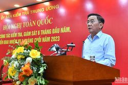 Tiếp tục tham mưu Bộ Chính trị, Ban Bí thư, các cấp ủy thực hiện hiệu quả Chương trình kiểm tra năm 2023