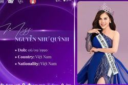 Hoa hậu Nguyễn Như Quỳnh đại diện Việt Nam tham dự cuộc thi Miss & Mister Powerful Global 2023 tại Canada