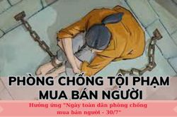 Toàn dân tham gia phòng, chống mua bán người