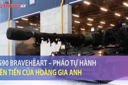AS90 Braveheart – Pháo tự hành tiên tiến của Hoàng Gia Anh