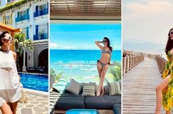Loạt maxi đi biển gợi cảm chừng mực của Jennifer Phạm