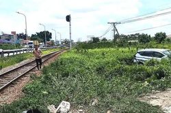 Va chạm với tàu hỏa, xe ô tô bị hất văng xuống ruộng, 1 người tử vong