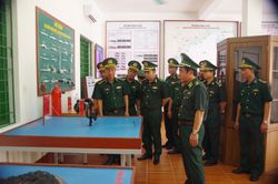 Kiểm tra công tác chuẩn bị phục vụ kế hoạch tham quan xây dựng đơn vị điểm về chính quy, vững mạnh toàn diện 'Mẫu mực, tiêu biểu'