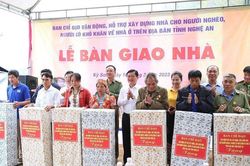 Nghệ An hoàn thành hơn 3.000 căn nhà cho hộ nghèo, khó khăn về nhà ở