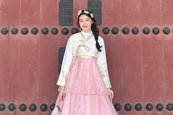 Lọ Lem nhà Quyền Linh diện Hanbok đẹp tựa công chúa, chẳng kém các Idol xứ Hàn