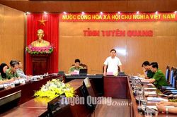 Tuyên Quang làm tốt các nhiệm vụ về phòng chống thiên tai và tìm kiếm cứu nạn