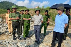 Kiểm tra công tác phòng, chống thiên tai tại Tuyên Quang