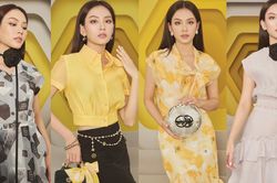Hoa hậu Mai Phương cuốn hút mọi khung hình trong BST Iconic