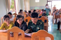 Bình Thuận: Tập huấn công tác Hội, tuyên truyền biển, đảo và phòng, chống khai thác hải sản bất hợp pháp cho hội viên Hội Nông dân