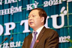 Bí thư Tỉnh ủy Bình Định phát biểu khai mạc kỳ họp thứ 11, HĐND tỉnh khóa XIII