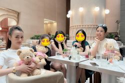 Phương Oanh gặp gỡ Hoa hậu Ngọc Hân sau khi được cầu hôn, có cử chỉ gây chú ý