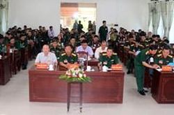 Phong Điền khai mạc diễn tập phòng thủ huyện năm 2023