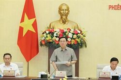 Khai mạc Phiên họp thứ 24 của Ủy ban Thường vụ Quốc hội