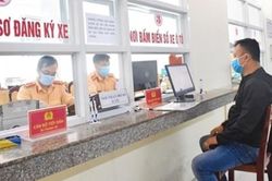 Từ 15-8: Biển số xe được cấp và quản lý theo mã định danh của chủ xe