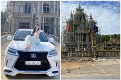 Xôn xao ông bố Nghệ An xây nhà như lâu đài tặng con gái