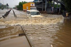 Mưa lớn gây thiệt hại nặng nề ở khu vực miền Bắc Ấn Độ