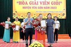 Hội thi Hòa giải viên giỏi huyện Yên Sơn năm 2023