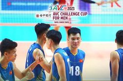 Kết quả bóng chuyền AVC Challenge Cup hôm nay: Việt Nam thua ngược Thái Lan
