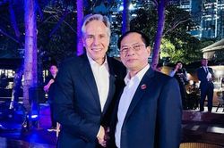 AMM-56: Bộ trưởng Ngoại giao Bùi Thanh Sơn gặp Ngoại trưởng Hoa Kỳ Antony J. Blinken và ông Joseph Borell