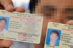 Đề xuất bỏ bằng lái xe hạng A1, B1, B2 thì bằng lái xe cũ có phải đổi không?