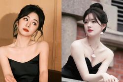 Cùng một kiểu tạo hình, Đàm Tùng Vận bất ngờ xinh đẹp vượt mặt đàn em Triệu Lộ Tư