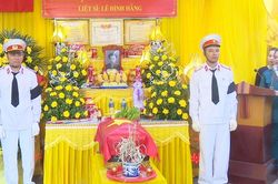 Đón nhận, an táng hài cốt liệt sĩ Lê Đình Hằng