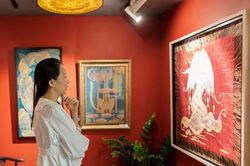 Nghệ thuật Trúc Chỉ đưa tác phẩm đến với công chúng Đà Nẵng