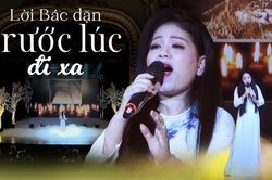 Lời bác dặn trước lúc đi xa