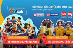 VTVcab trực tiếp Giải Vô địch Bóng chuyền SEA V.League 2023