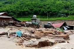 Lũ quét có thể xảy ra ở Lào Cai và Yên Bái