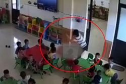 Cô giáo kéo lê, tát, đá bé gái ba tuổi ở trường