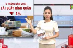 Lãi suất tiết kiệm và cho vay bình quân giảm khoảng 1%