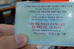 Sửa đổi thời hạn cấp lại giấy đăng ký xe từ ngày 15/8/2023