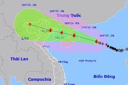 Bão số 1 tăng 3 cấp một ngày, miền Bắc sắp mưa rất to kèm gió lớn