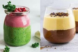 Gợi ý 3 công thức sinh tố 2 tầng thơm ngon giúp dưỡng da trắng mịn và giảm cân