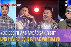 Rap Việt Mùa 3: Yuno Bigboi thắng áp đảo 24k.Right nhưng phải rời đội B Ray về với Thái VG