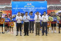 Khai mạc Giải Cầu lông các cây vợt thiếu niên, trẻ xuất sắc Quốc gia