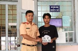 Hiệu quả từ việc phân cấp đăng ký xe cho Công an cấp huyện và xã ở Trà Vinh
