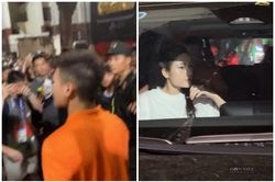 Bạn gái Quang Hải lộ diện sau lùm xùm, né tránh ống kính CĐV
