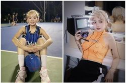 Hot girl bóng rổ Trung Quốc khuôn mặt học sinh, thân hình bốc lửa