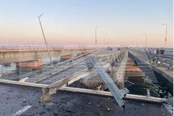 Nga xác nhận một phần cầu Crimea bị phá hủy
