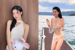 Bị nghi bối rối vì diện bikini', Á hậu Phương Nhi lên tiếng cực khéo