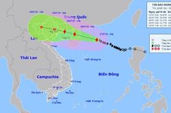 Bão số 1 giật cấp 15, hướng về Quảng Ninh - Hải Phòng