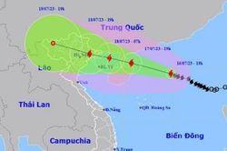 Bão số 1 giật cấp 15, hướng về Quảng Ninh - Hải Phòng
